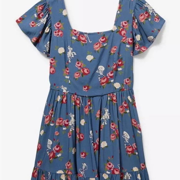 Her Universe Disney Pixar Toy Story Floral Tie Back Plus Size 3 Dress - Picture 2 of 15